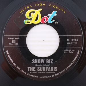 The Surfaris – Show Biz / Chicago Green - 1966 45 rpm 7" Single Record 45-16966